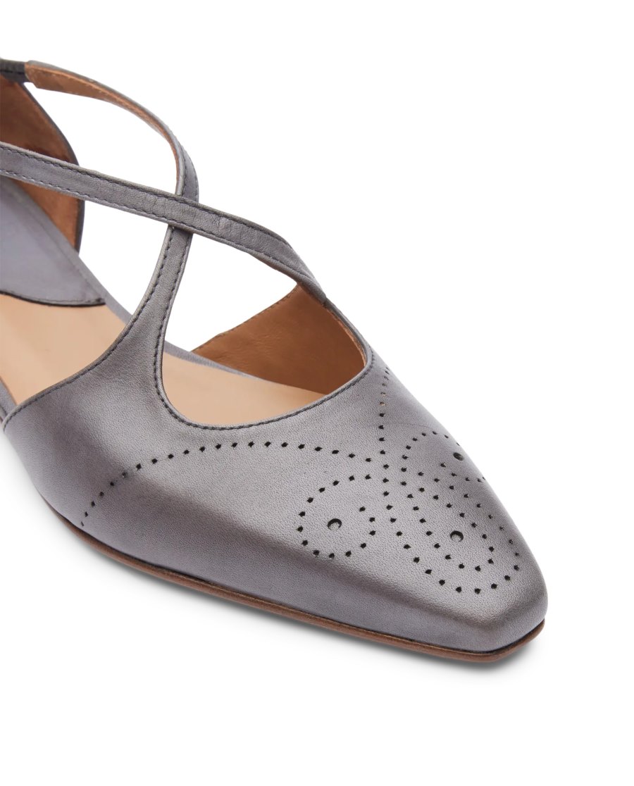 Bailarinas Lottusse Smithson Feminino Cinzentas | SS01387-001