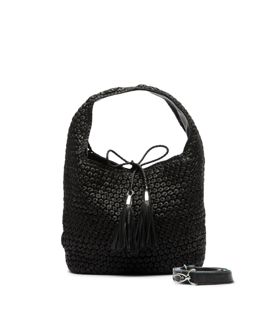 Bolsa Hobo Lottusse Noodbag Feminino Pretas | BO00644-004