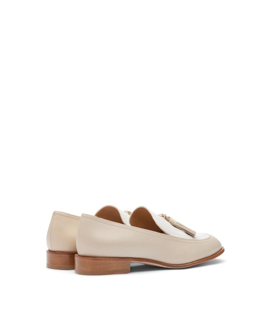 Loafers Lottusse Claire Feminino Branco | SS01379-002