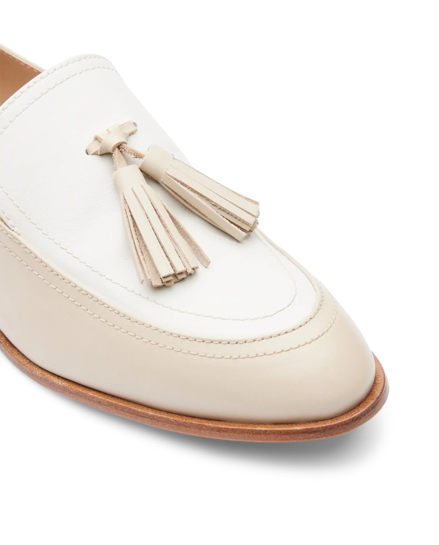 Loafers Lottusse Claire Feminino Branco | SS01379-002