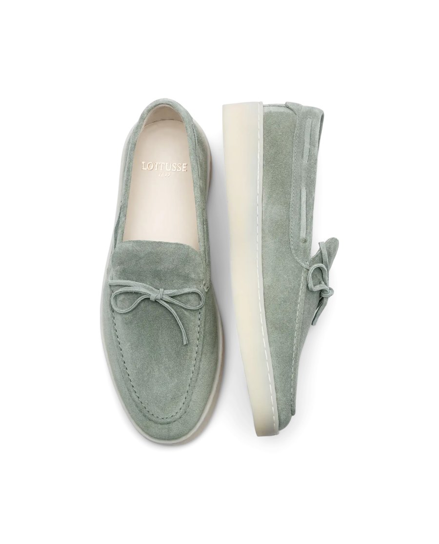 Loafers Lottusse Fornells Masculino Verdes | LL07443-002