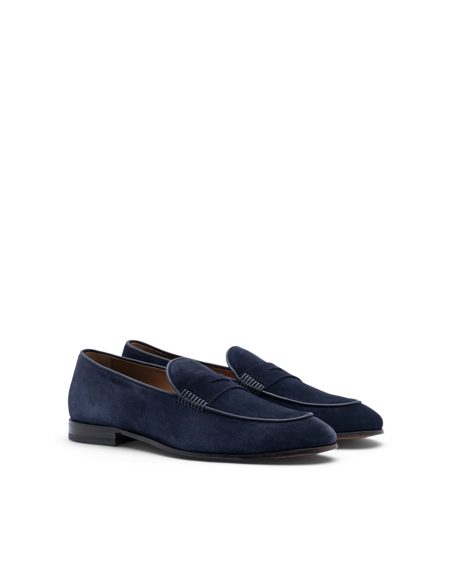 Loafers Lottusse Verona Masculino Azuis | LL07453-006