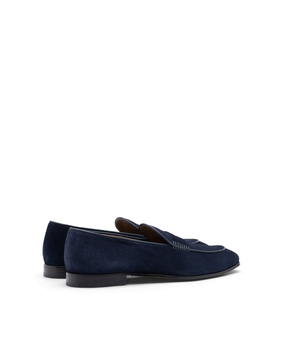 Loafers Lottusse Verona Masculino Azuis | LL07453-006