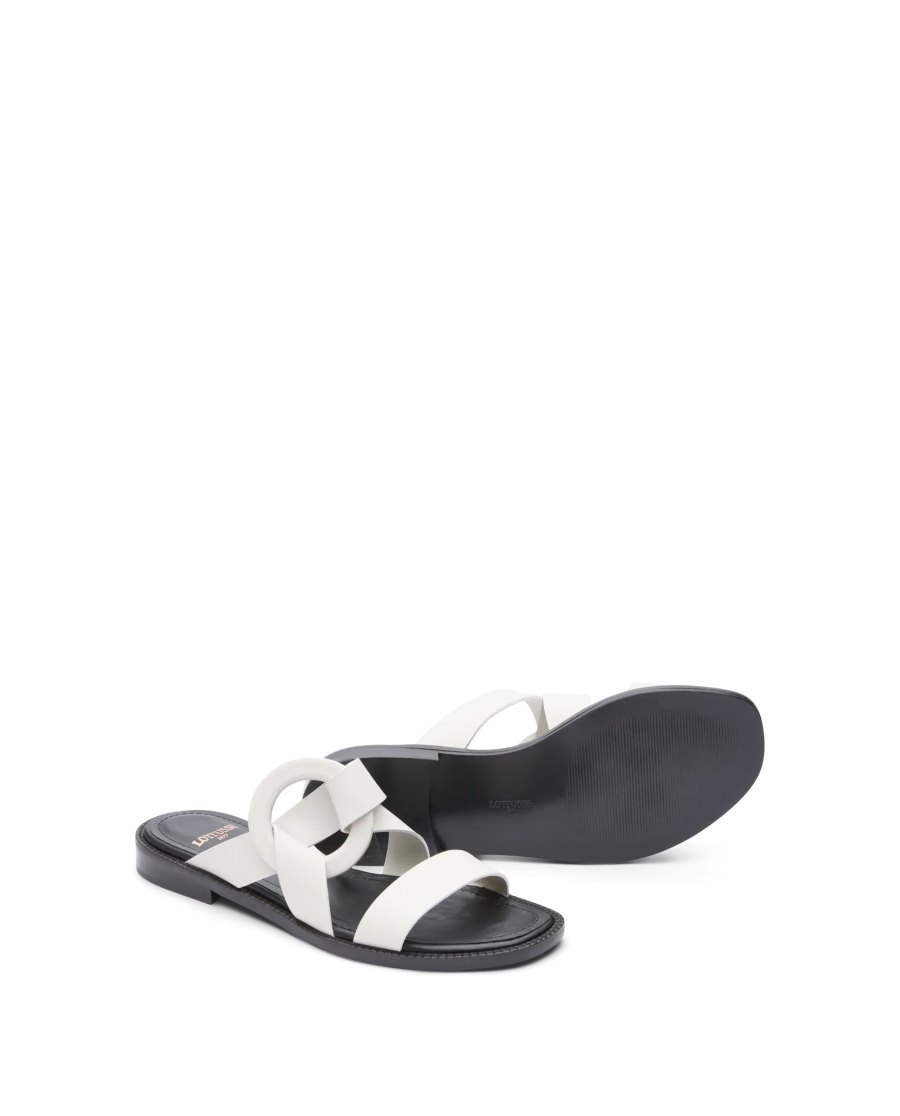 Sandalias Lottusse Etnic Feminino Branco | SS01075-002