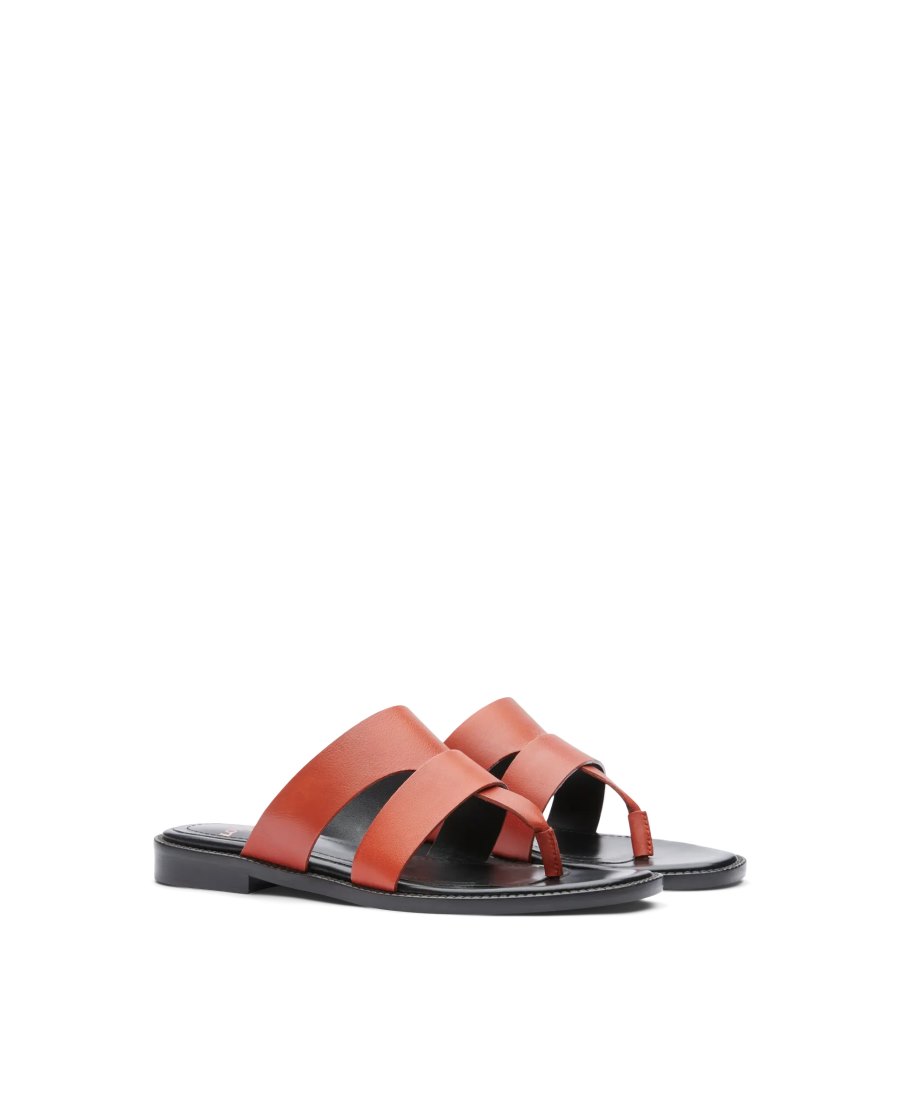 Sandalias Lottusse Etnic Feminino Vermelhas | SS01182-001