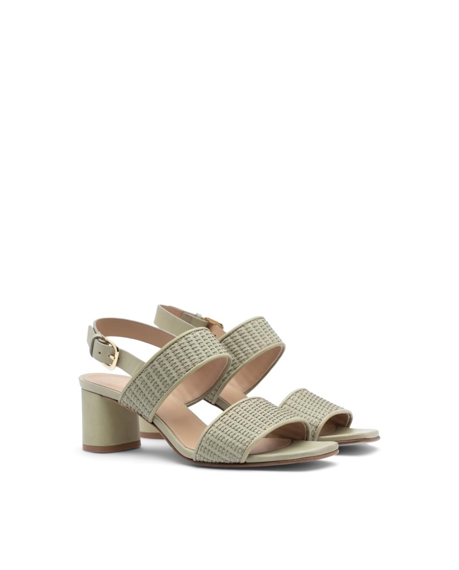 Sandalias Lottusse Nicole Feminino Verde Oliva Verdes | SS01361-004