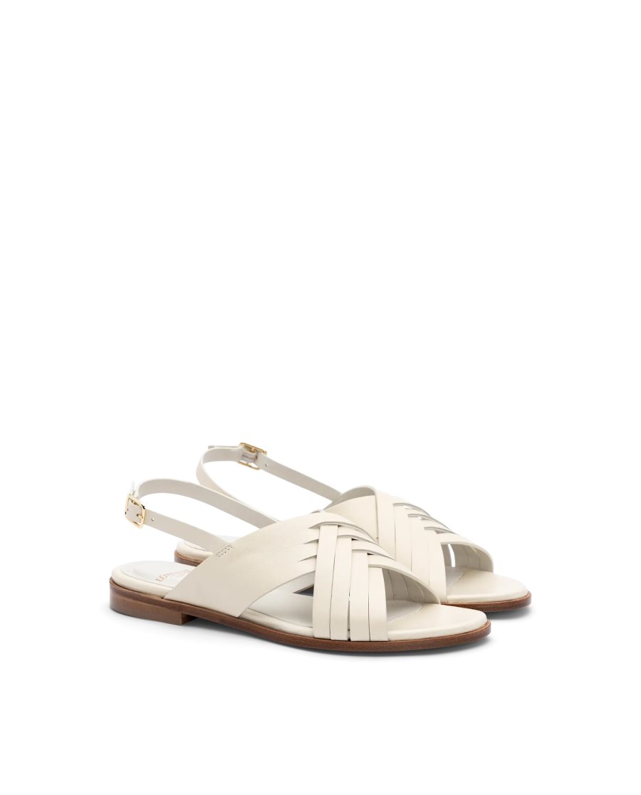 Sandalias Lottusse Nylo Feminino Branco | SS01395-003