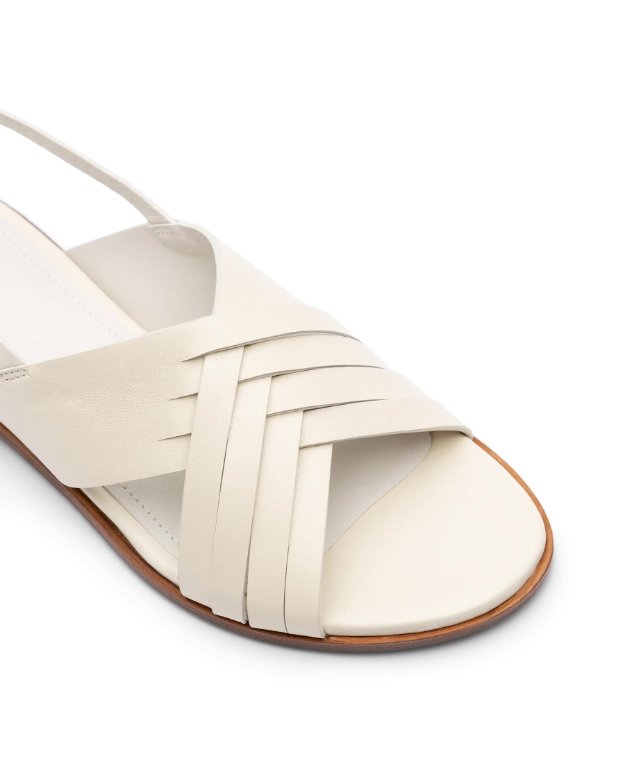 Sandalias Lottusse Nylo Feminino Branco | SS01395-003