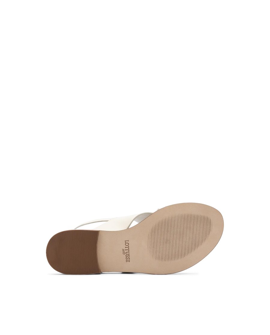 Sandalias Lottusse Nylo Feminino Branco | SS01395-003