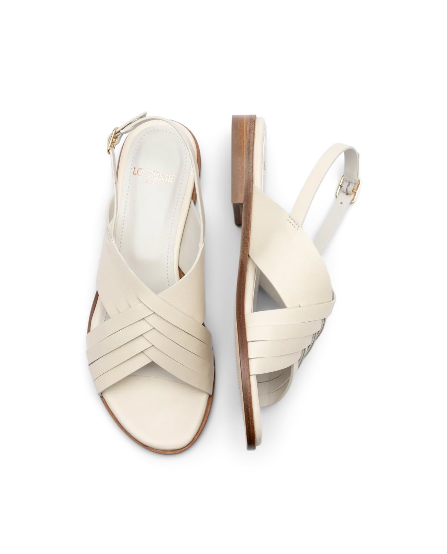 Sandalias Lottusse Nylo Feminino Branco | SS01395-003