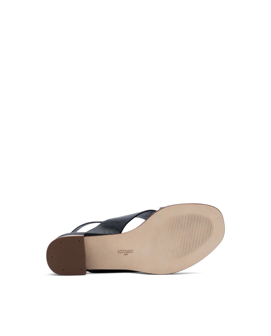 Sandalias Lottusse Nylo Feminino Pretas | SS01392-005