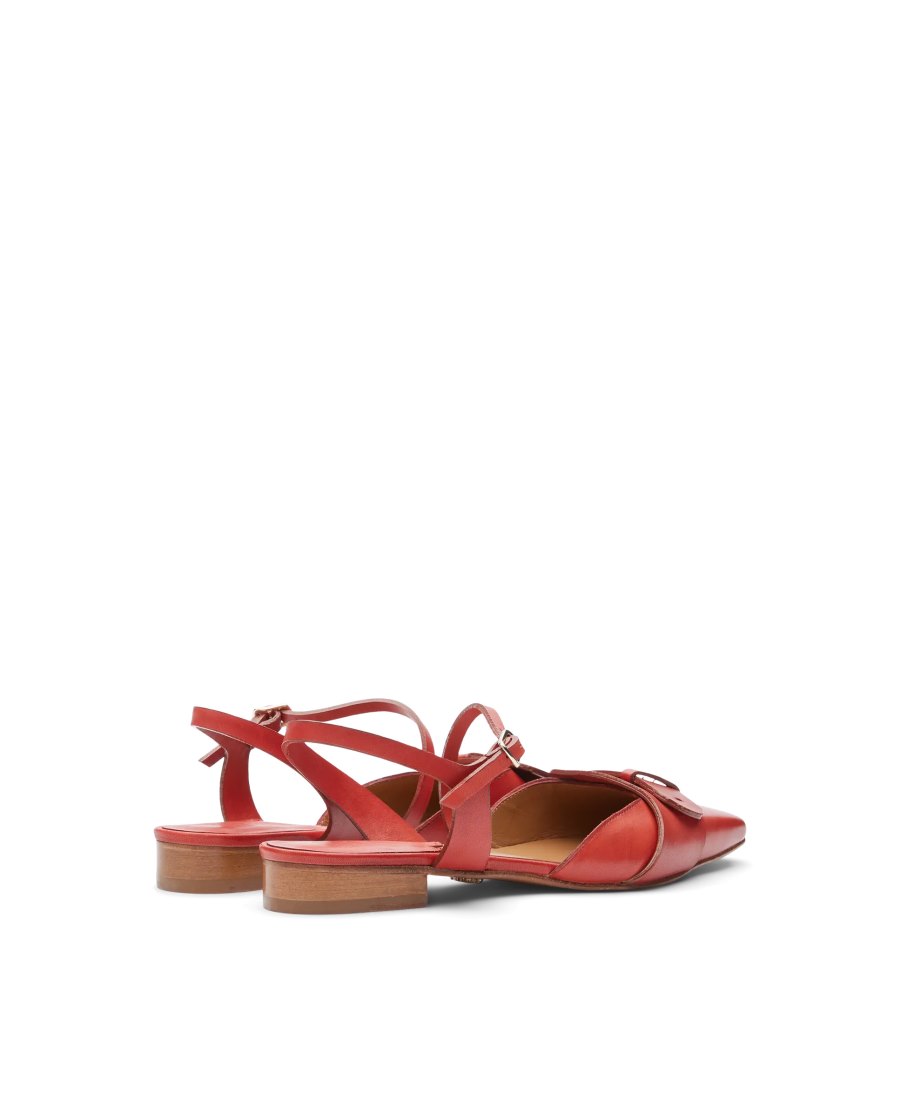 Sandalias Lottusse Smithson Feminino Vermelhas | SS01388-005