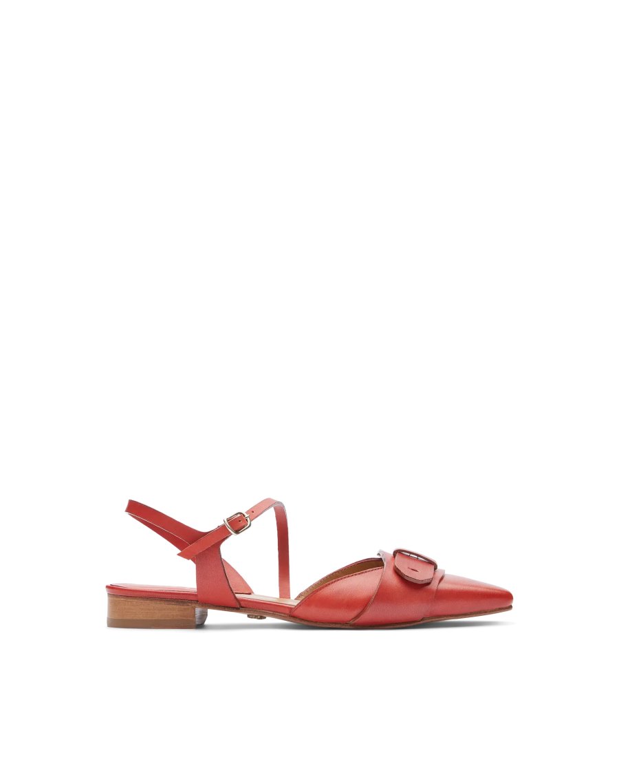 Sandalias Lottusse Smithson Feminino Vermelhas | SS01388-005