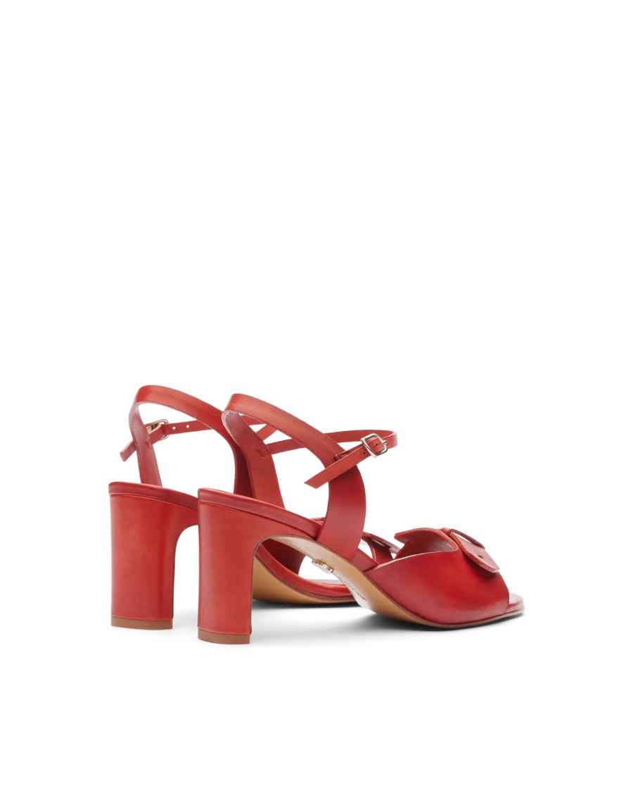 Sandalias Lottusse Smithson Feminino Vermelhas | SS01390-003