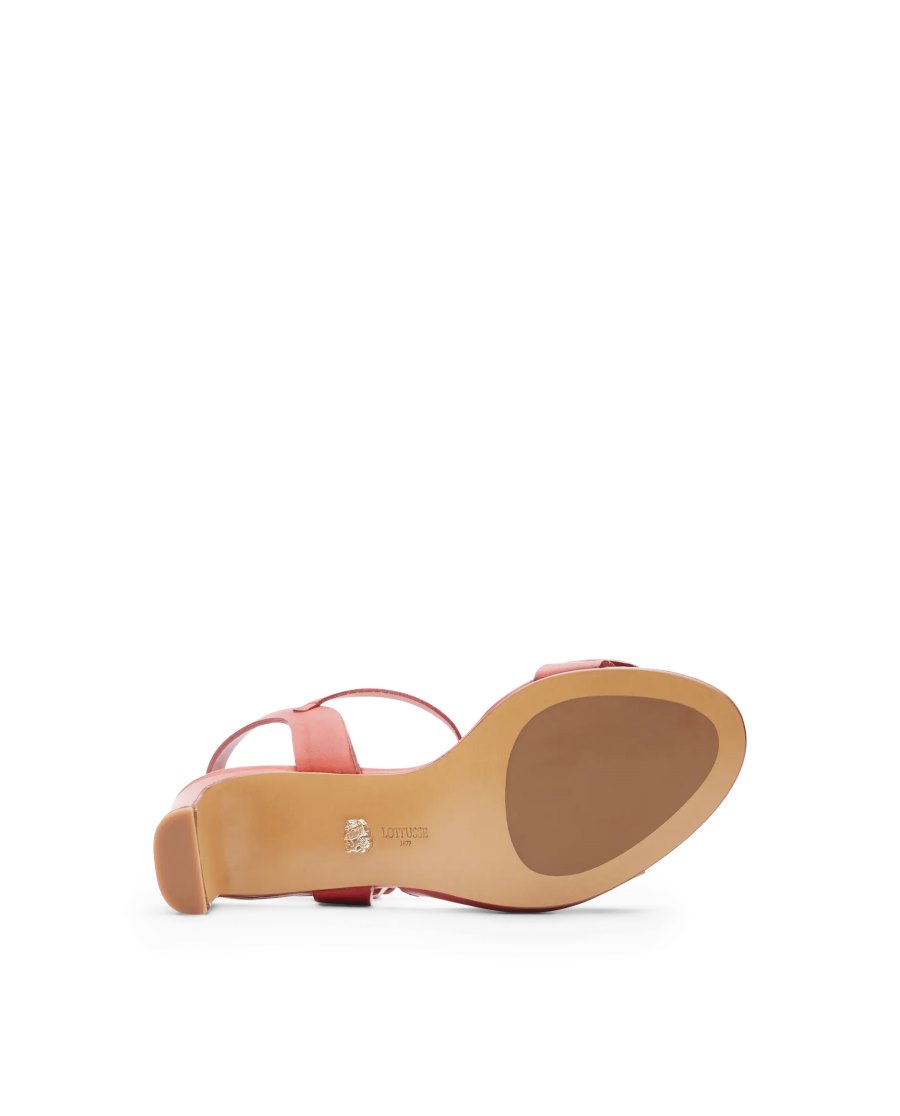 Sandalias Lottusse Smithson Feminino Vermelhas | SS01390-003