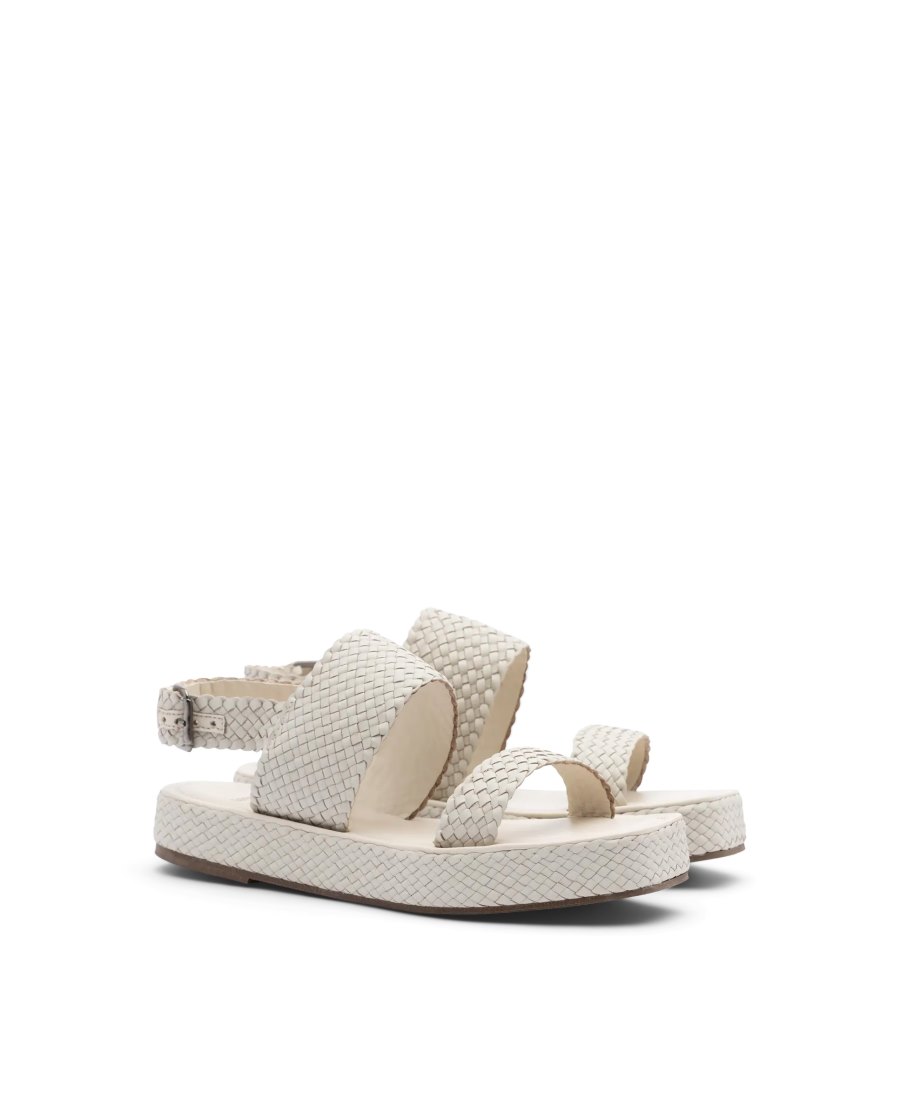 Sandalias Lottusse Steffy Feminino Branco | SS01100-002