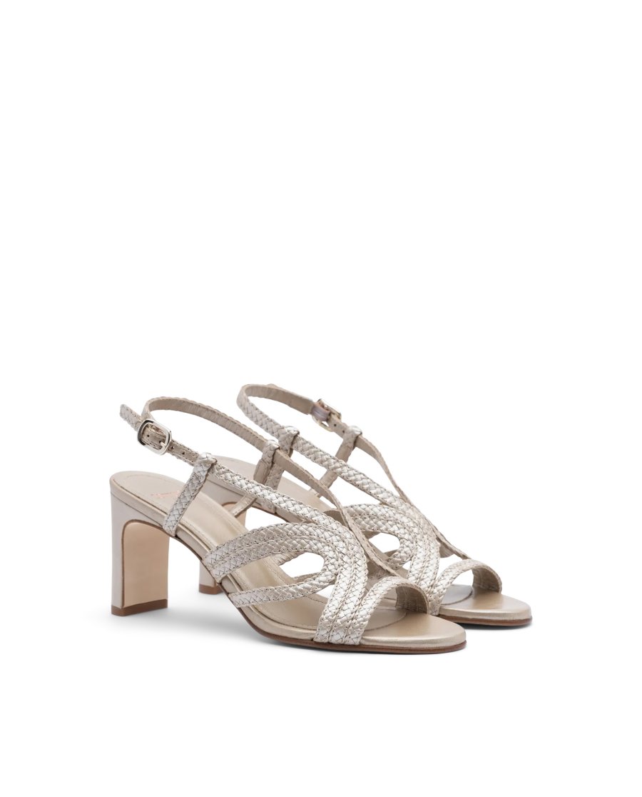 Sandalias Lottusse Summer Feminino Prateadas | SS01486-002