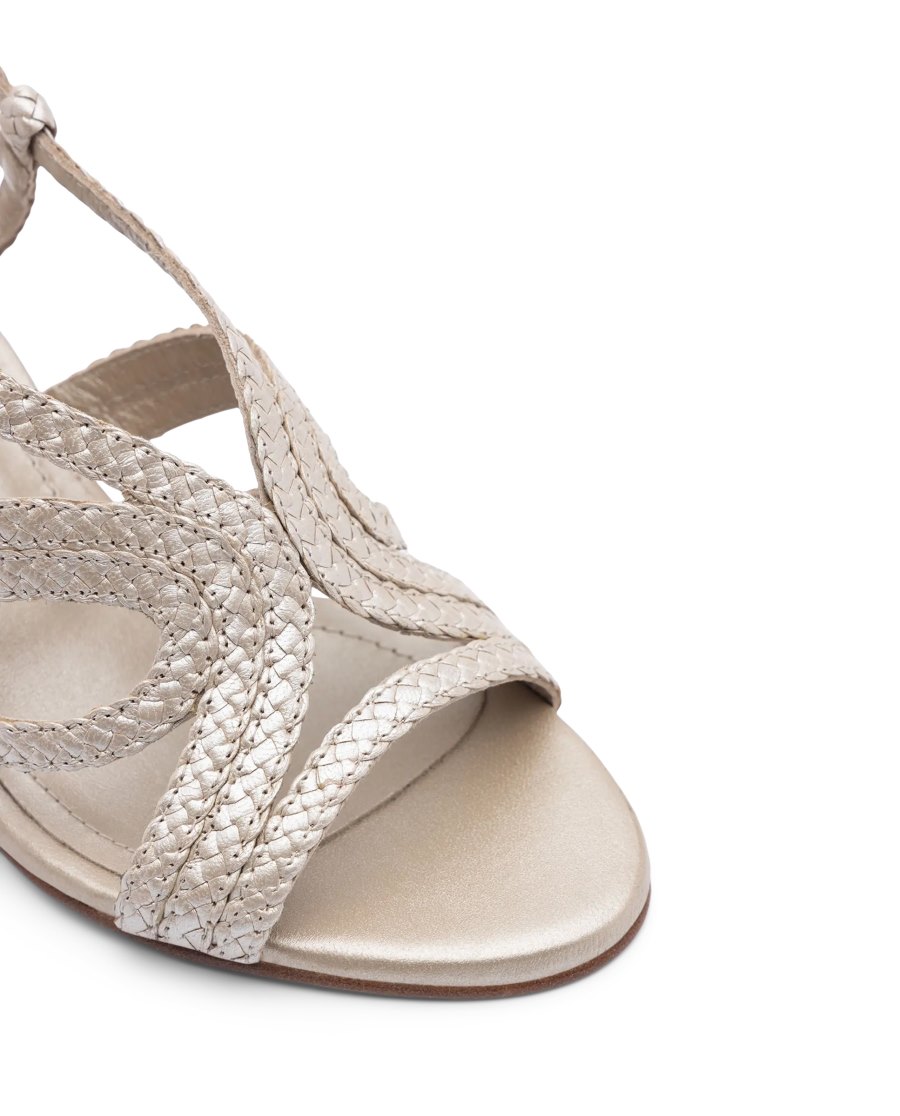 Sandalias Lottusse Summer Feminino Prateadas | SS01486-002