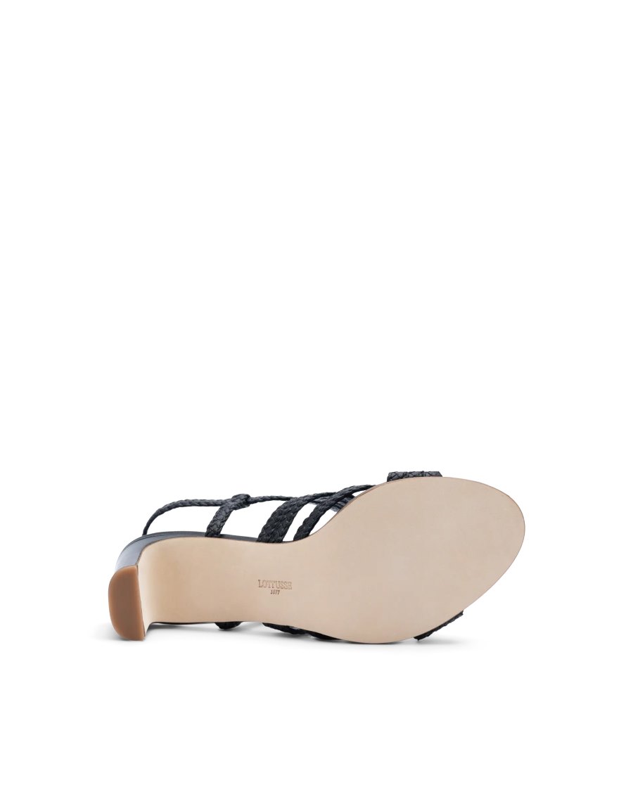 Sandalias Lottusse Summer Feminino Pretas | SS01486-001