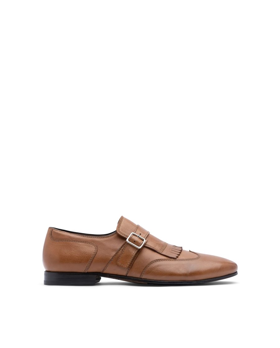 Sapatos Monk Lottusse Verona Masculino Marrom | LL07483-003