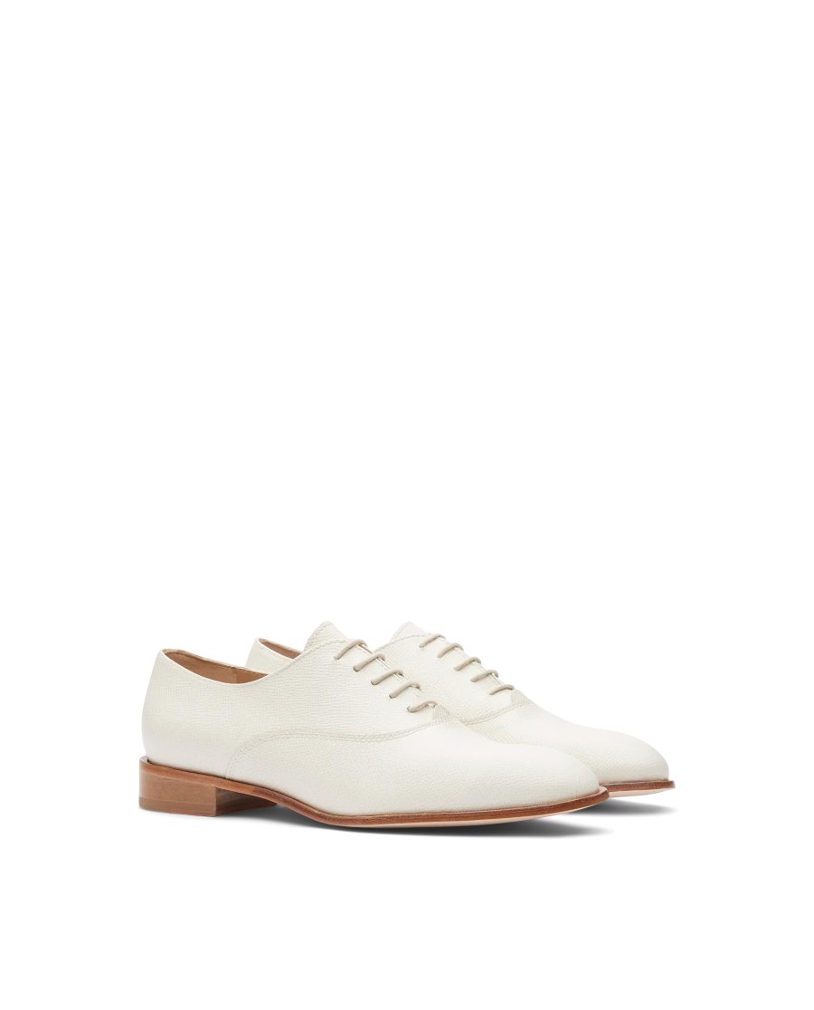 Sapatos Oxford Lottusse Claire Feminino Branco | SS01377-005