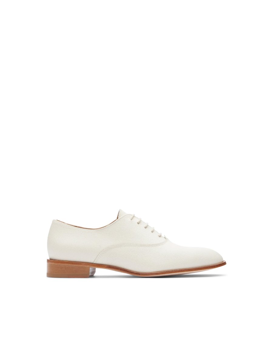 Sapatos Oxford Lottusse Claire Feminino Branco | SS01377-005