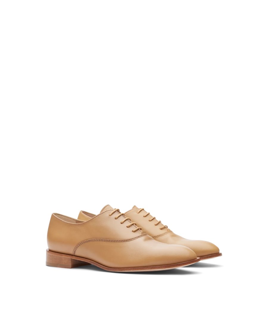 Sapatos Oxford Lottusse Claire Feminino Marrom | SS01377-007