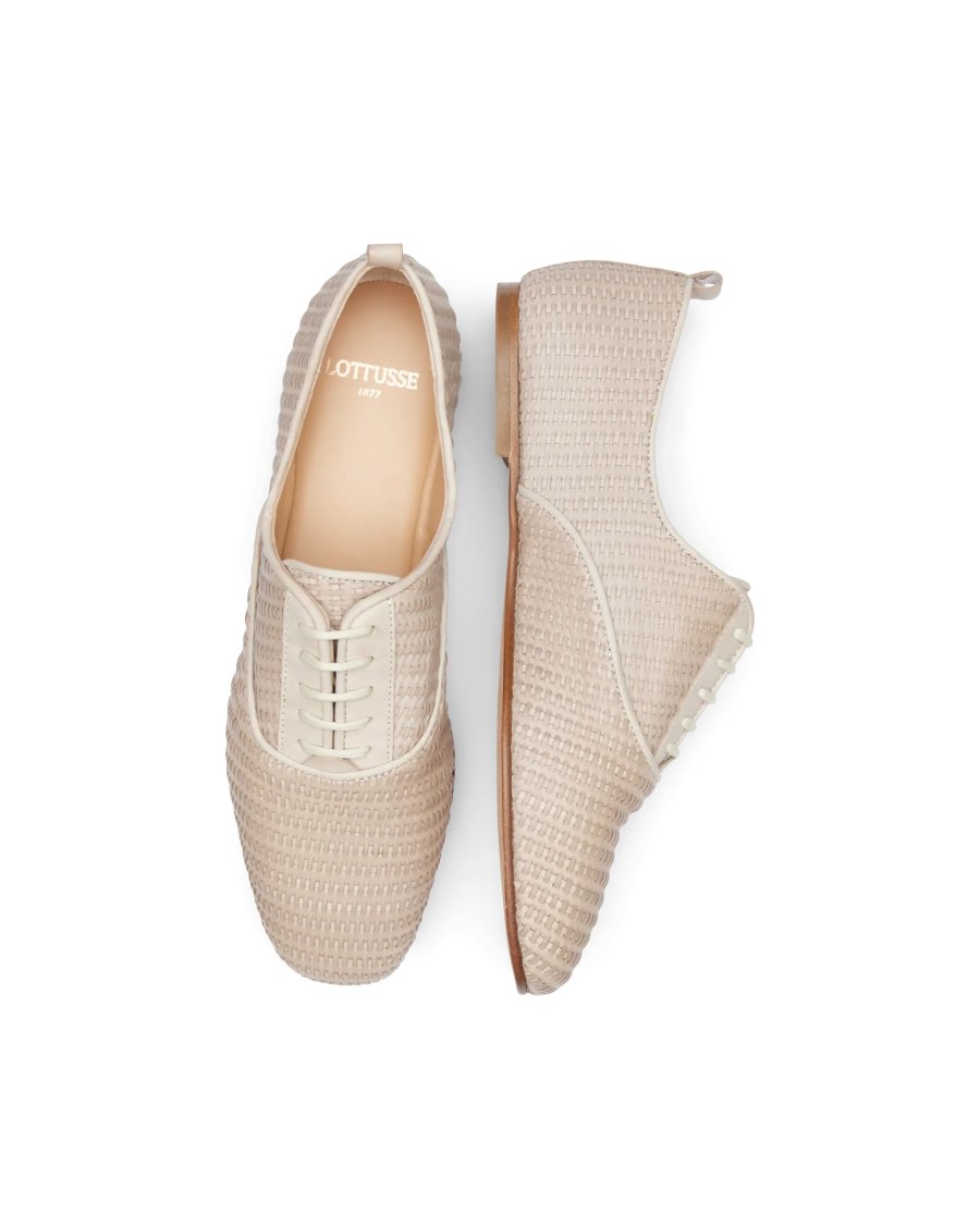 Sapatos Oxford Lottusse Goya Feminino Branco | SS01054-006