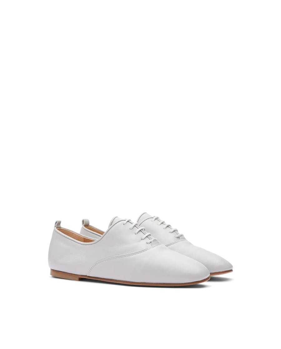 Sapatos Oxford Lottusse Goya Feminino Branco | SS01055-001