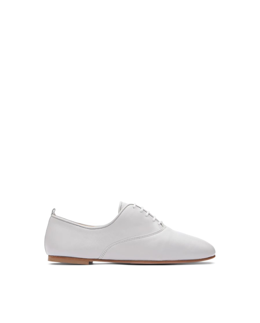 Sapatos Oxford Lottusse Goya Feminino Branco | SS01055-001