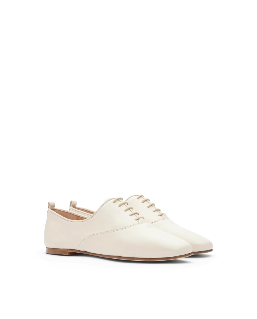 Sapatos Oxford Lottusse Goya Feminino Branco | SS01055-010