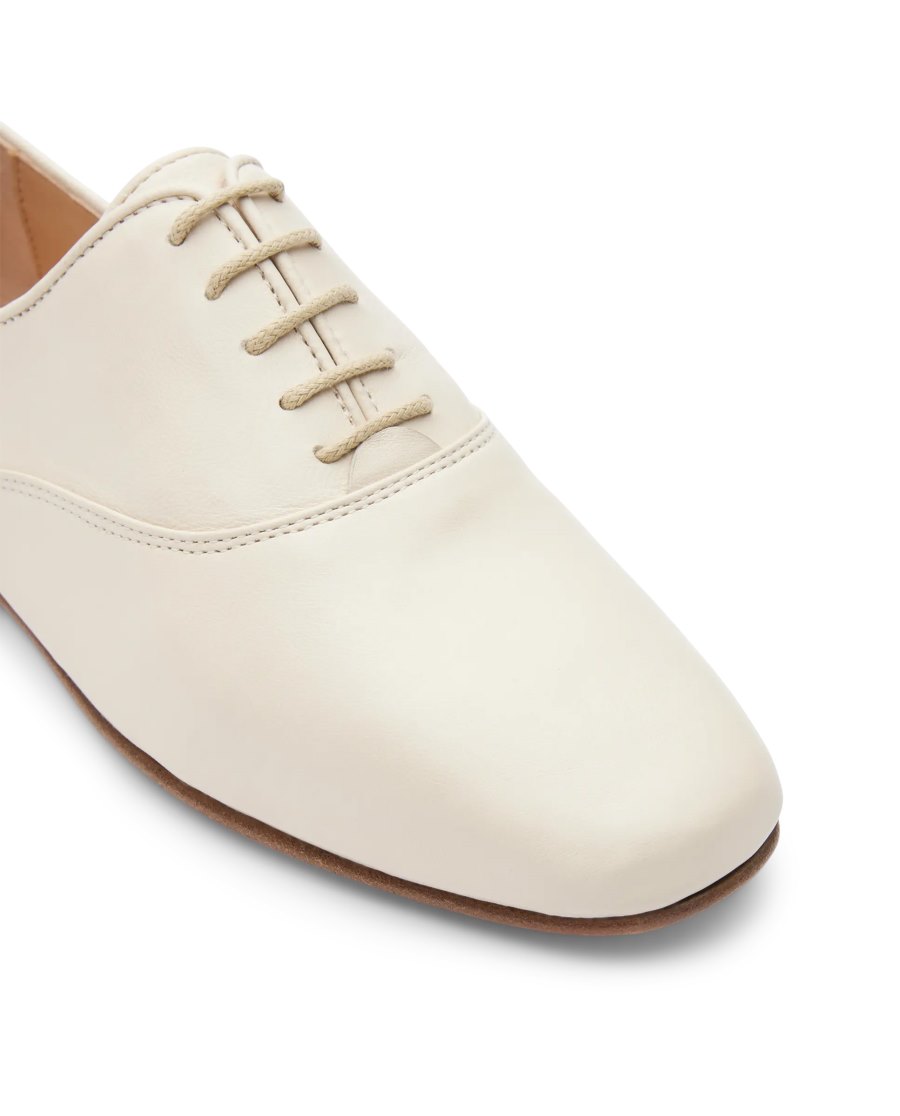 Sapatos Oxford Lottusse Goya Feminino Branco | SS01055-010