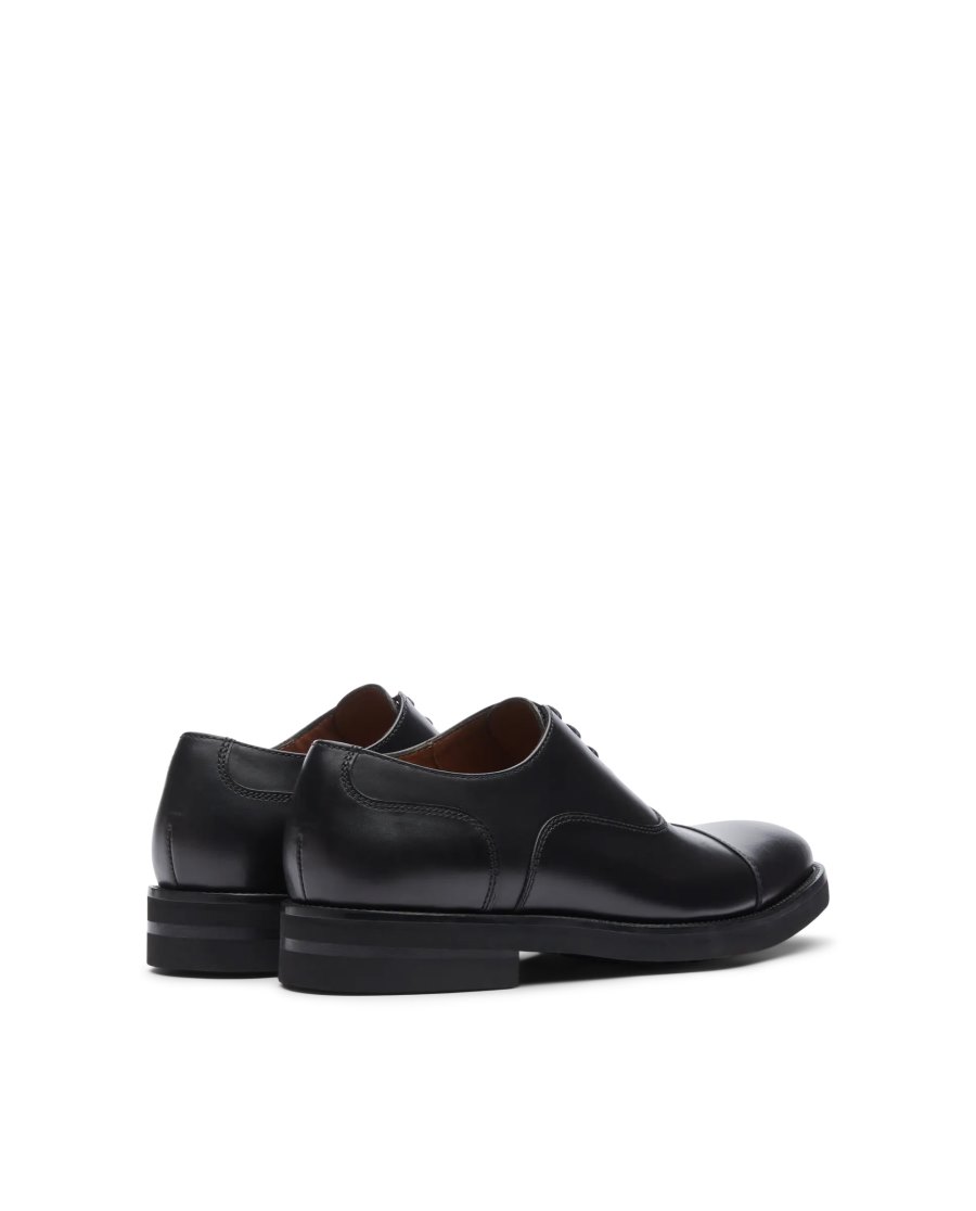 Sapatos Oxford Lottusse Holborn Masculino Pretas | LL06591-002