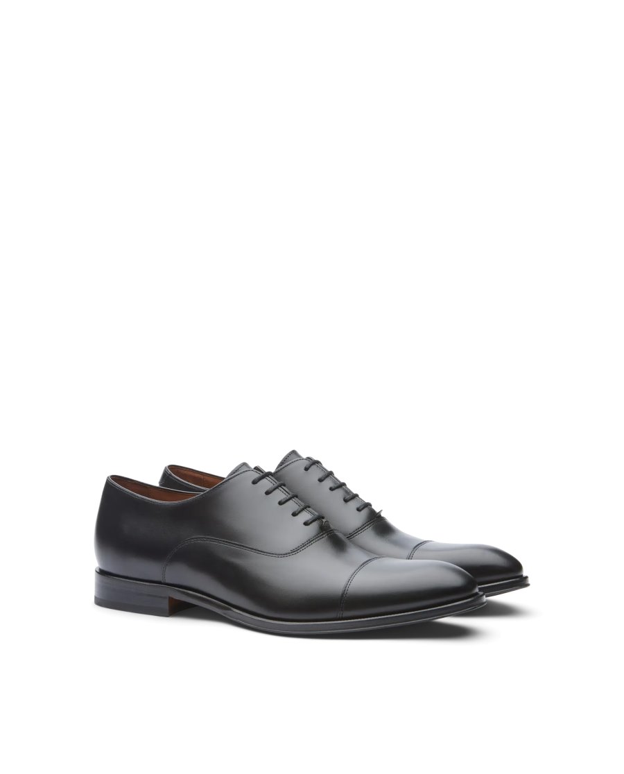 Sapatos Oxford Lottusse Lenox Masculino Pretas | LL06965-001