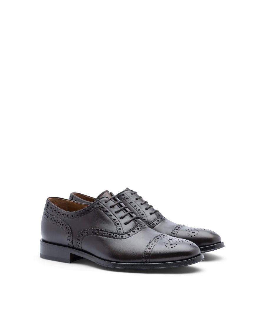 Sapatos Oxford Lottusse Lenox Masculino Cafes | LL06966-003