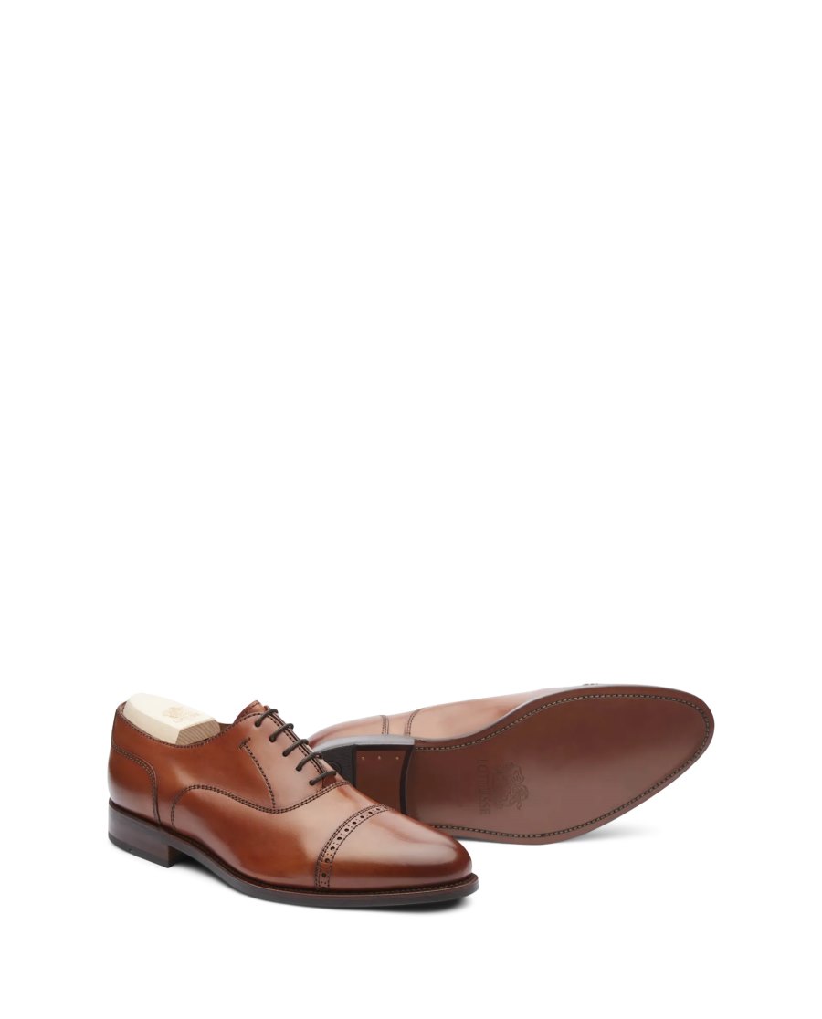 Sapatos Oxford Lottusse Premium Masculino Marrom | LA02940-002