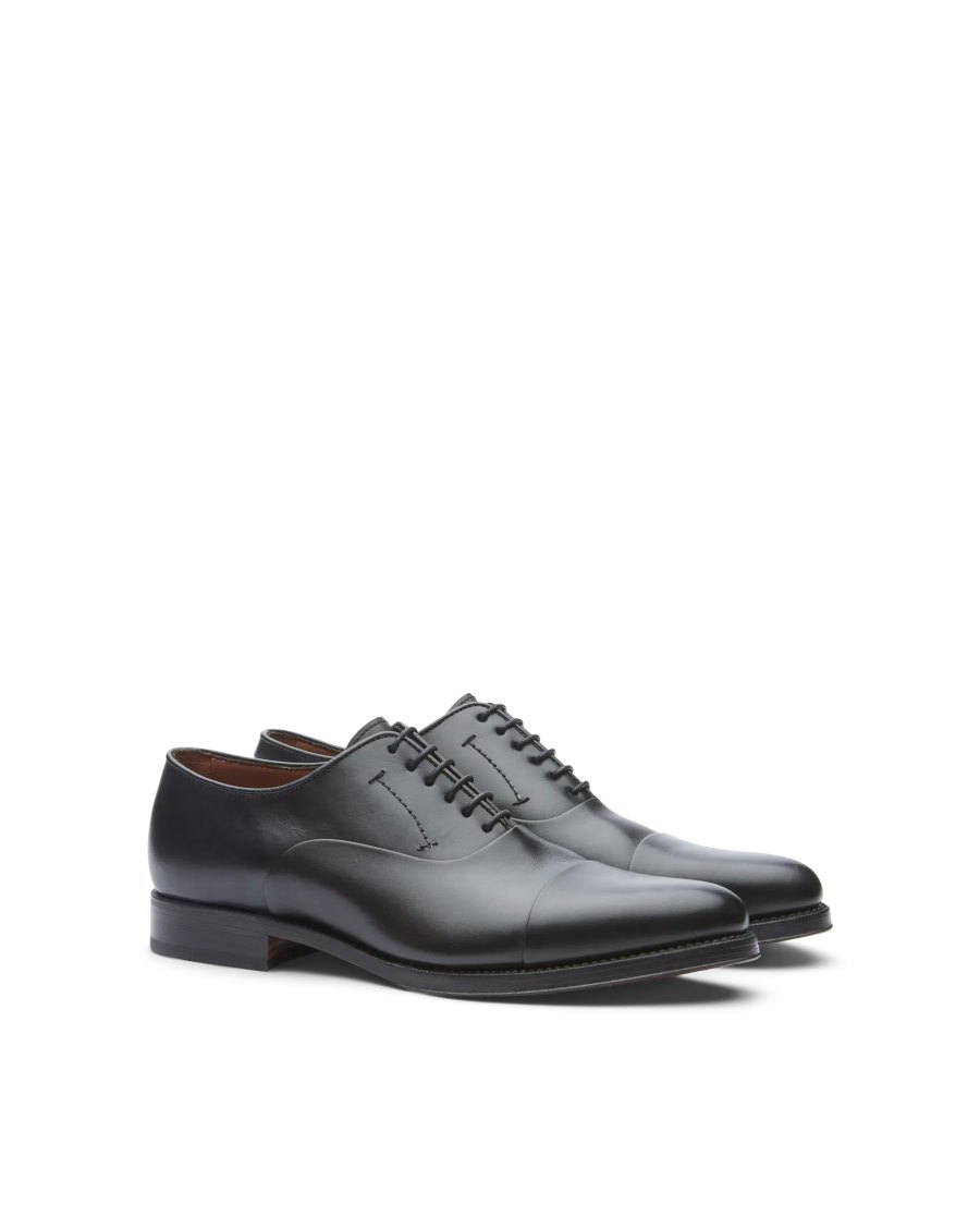 Sapatos Oxford Lottusse Premium Masculino Pretas | LL07306-001