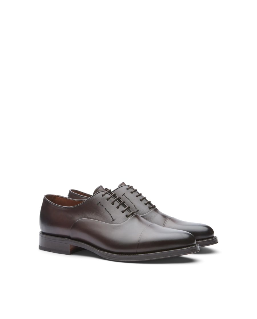 Sapatos Oxford Lottusse Premium Masculino Cafes | LL07306-002