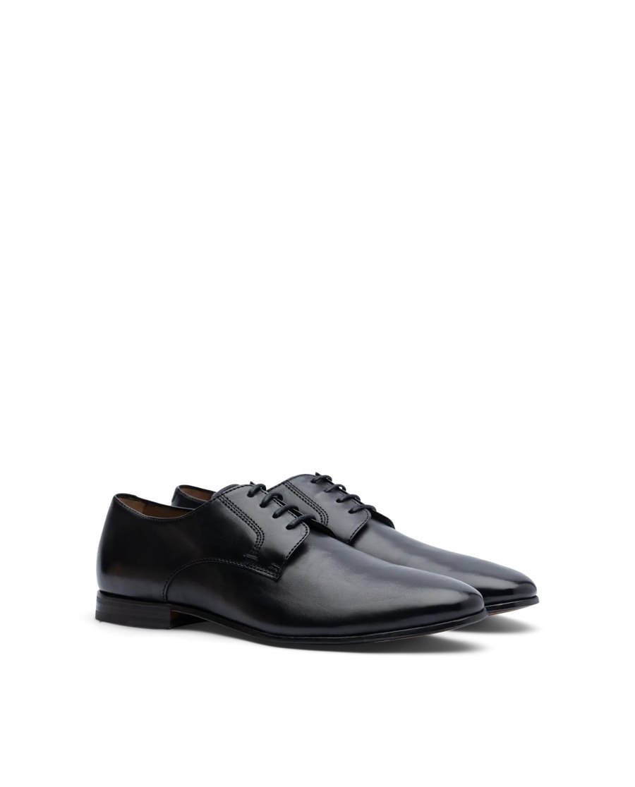 Sapatos Oxford Lottusse Verona Masculino Pretas | LL07484-001