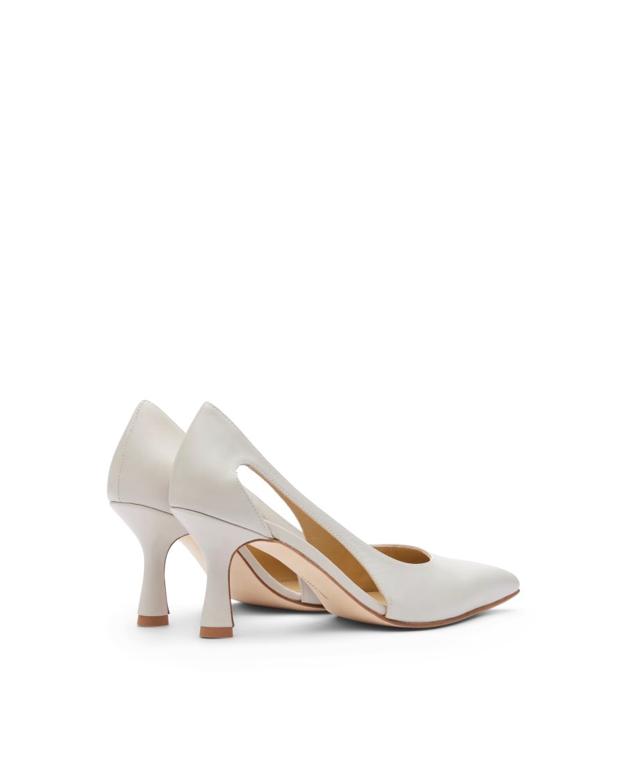 Scarpins Lottusse Carla Feminino Branco | SS01366-001