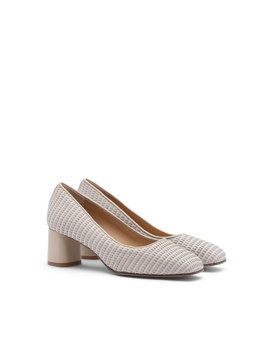 Scarpins Lottusse Nicole Feminino Branco | SS01191-002