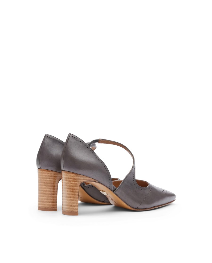 Scarpins Lottusse Smithson Feminino Cinzentas | SS01475-001