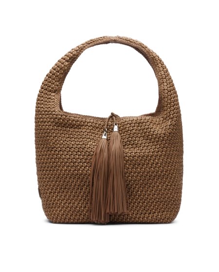 Bolsa Hobo Lottusse Noodbag Feminino Marrom | BO00923-026