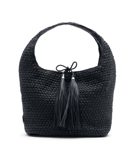 Bolsa Hobo Lottusse Noodbag Feminino Pretas | BO00923-005